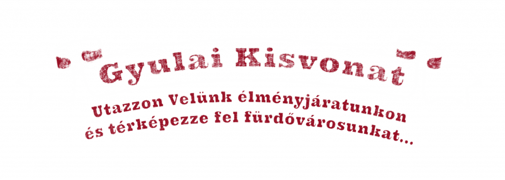 Gyulai Kisvonat Rajzolt Logo